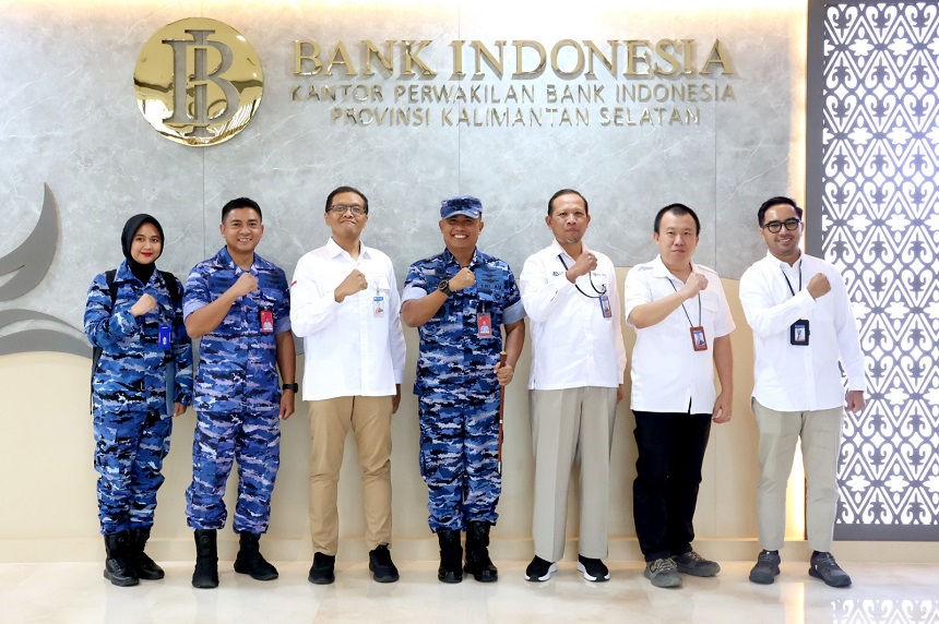Lanud Sjamsudin Noor dan BI Kalsel Perkuat Sinergi, Dorong Kesejahteraan Masyarakat dan Kemajuan Daerah