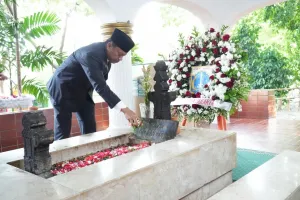 Sambut HUT ke-499 Jakarta, Walikota Jaktim Munjirin Ziarah ke Makam Pangeran Jayakarta 