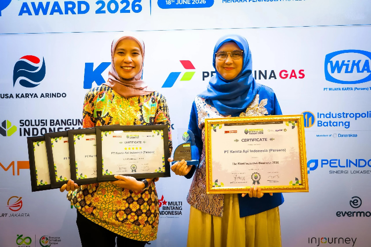 PT KAI Raih Lima Penghargaan Indonesia Sustainability Awa...