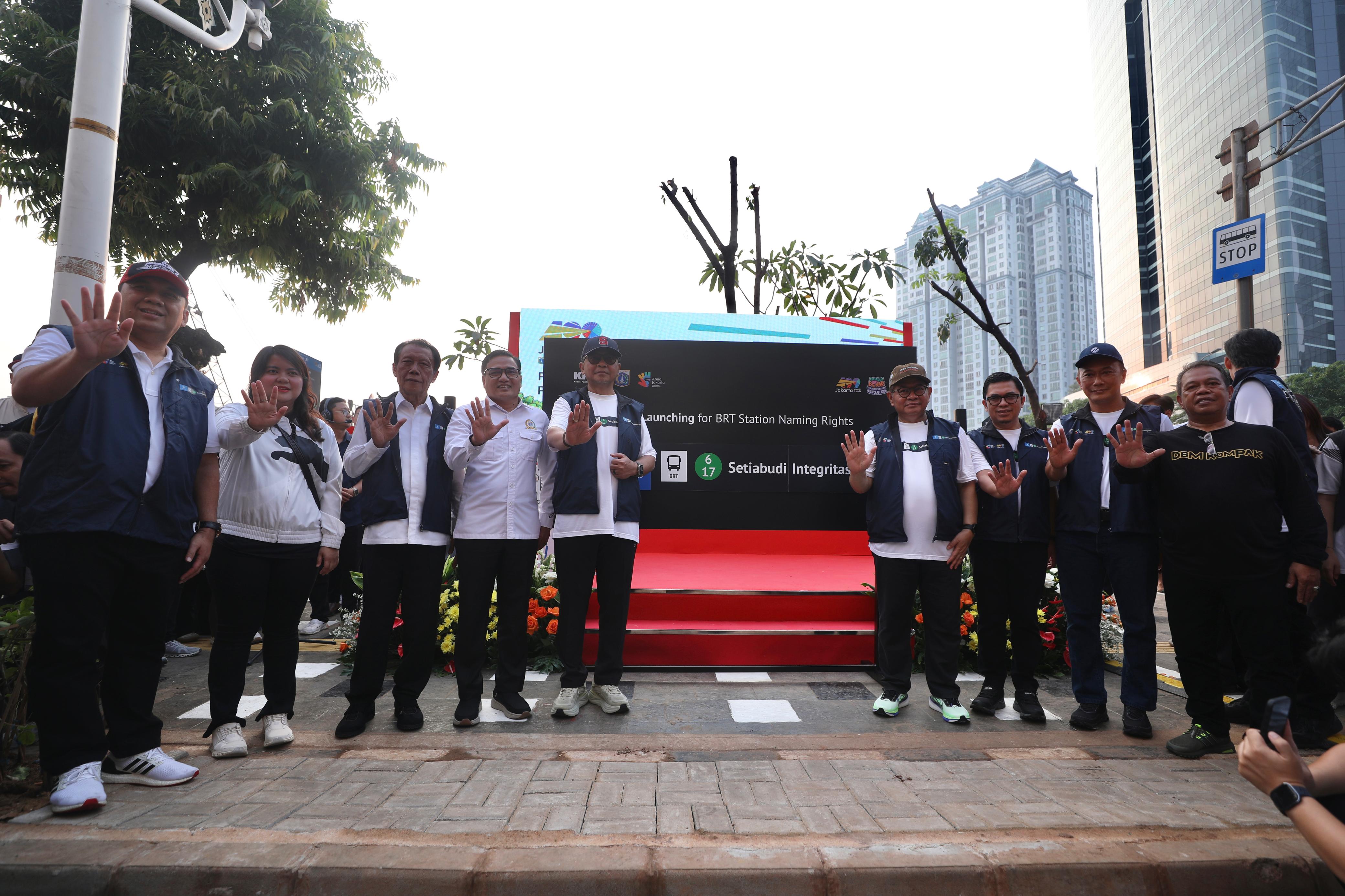 Gubernur Pramono Anung Resmikan Penataan Rasuna Said dan ...