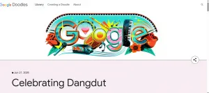 Hari Musik Dunia, Google Doodle Hari Ini Bertema Perayaan Musik Dangdut  