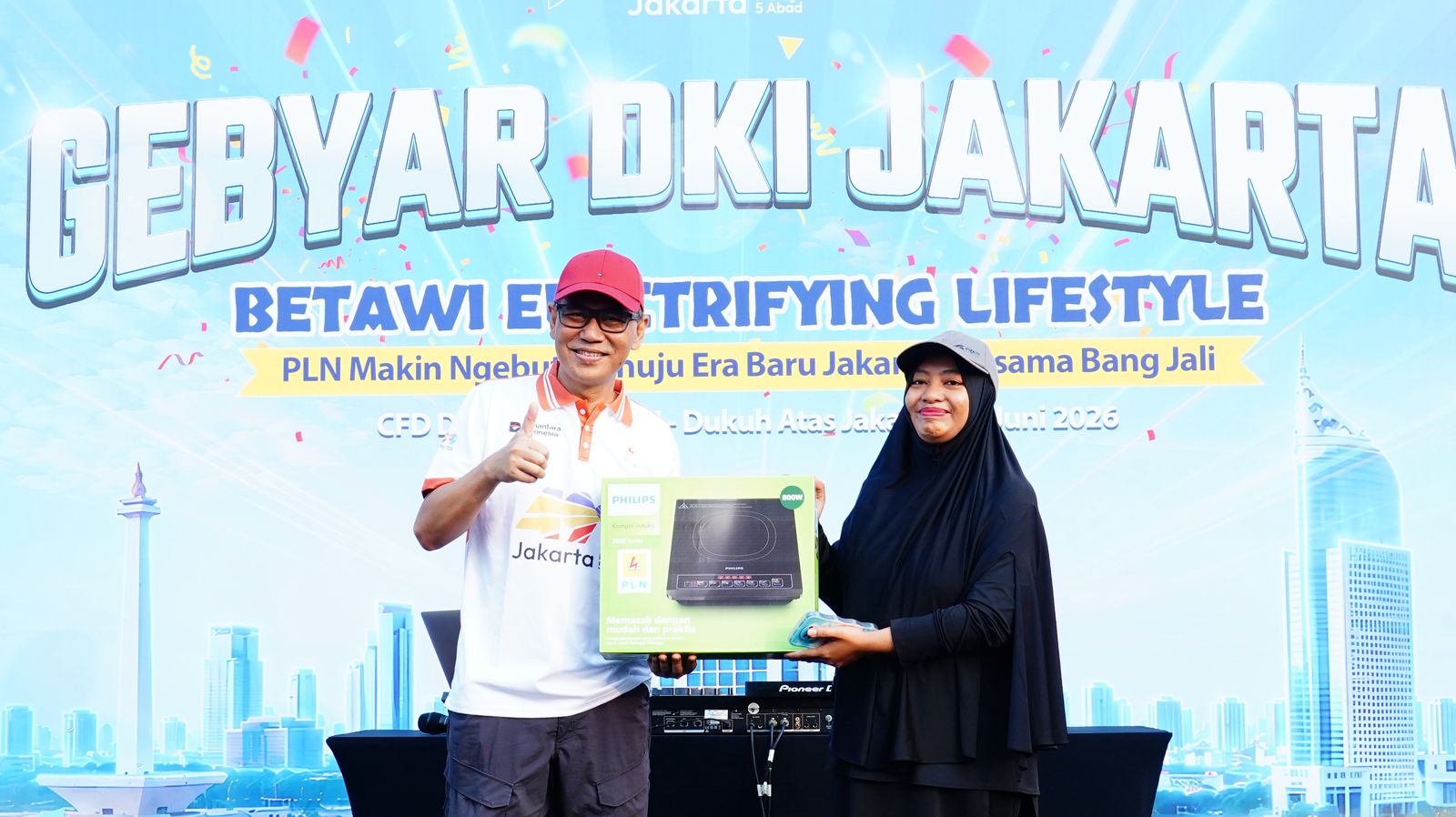 Ribuan Warga Padati CFD PLN Gebyar 499 DKI Jakarta