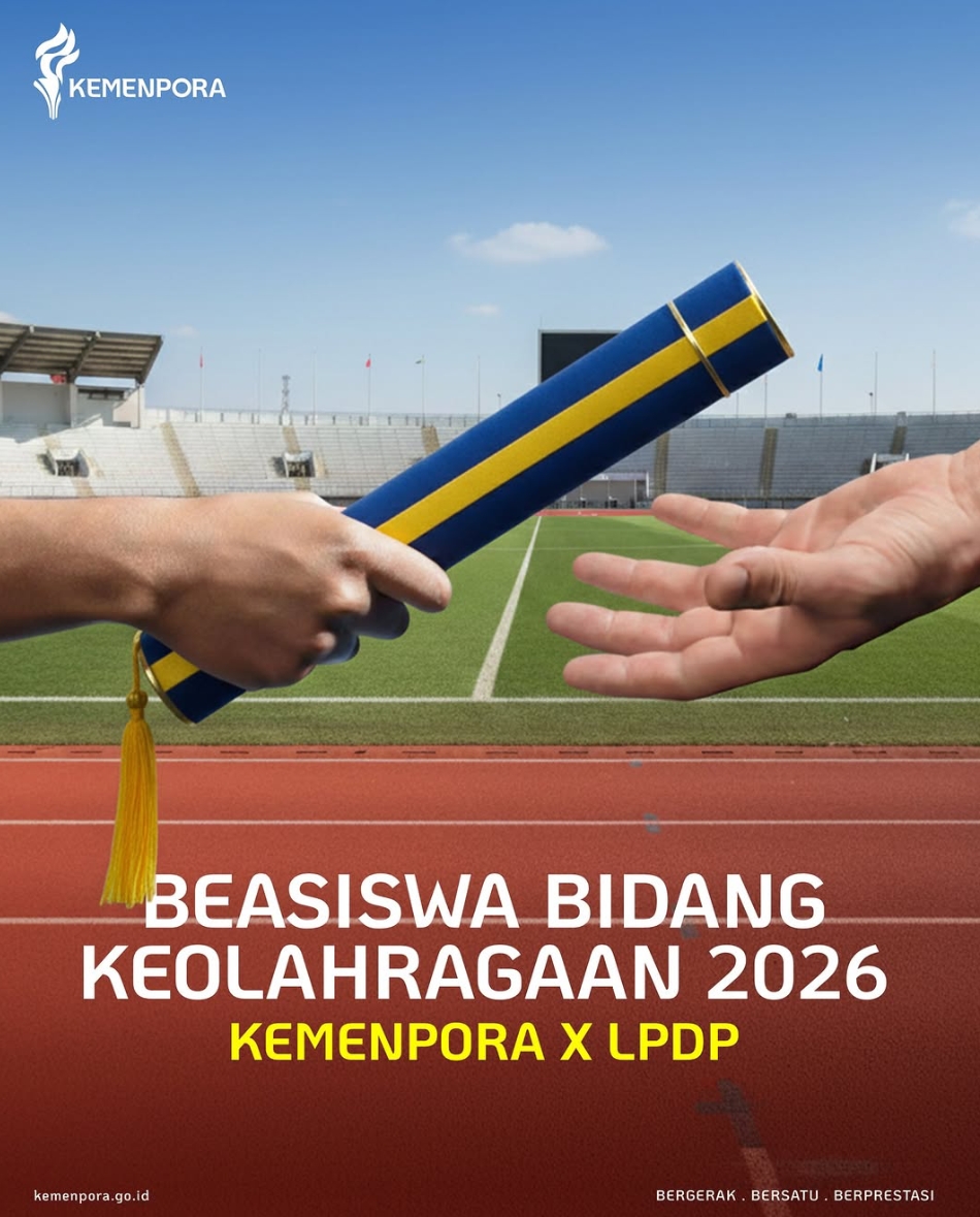 Beasiswa Kemenpora-LPDP Dibuka: Cek Jalur S2-S3, Syarat, ...