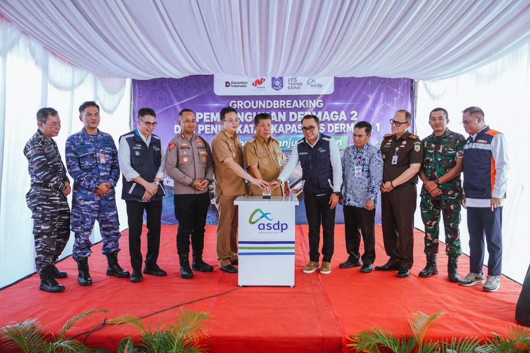 Dorong Konektivitas, ASDP Lakukan Groundbreaking Dermaga ...