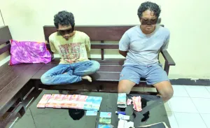 Dua Pengedar Uang Palsu di Rona-rona Ditangkap