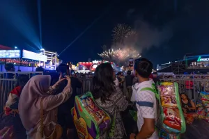 Malam Muda-Mudi Meriahkan HUT ke-499 Jakarta di Jakarta Fair 2026, Pesta Kembang Api Jadi Sorotan