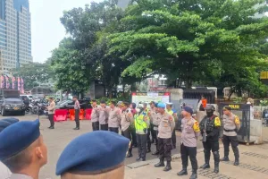Kawal Aksi Demo, Polisi Kerahkan 3.761 Personel Gabungan ke Sejumlah Titik di Jakarta Pusat