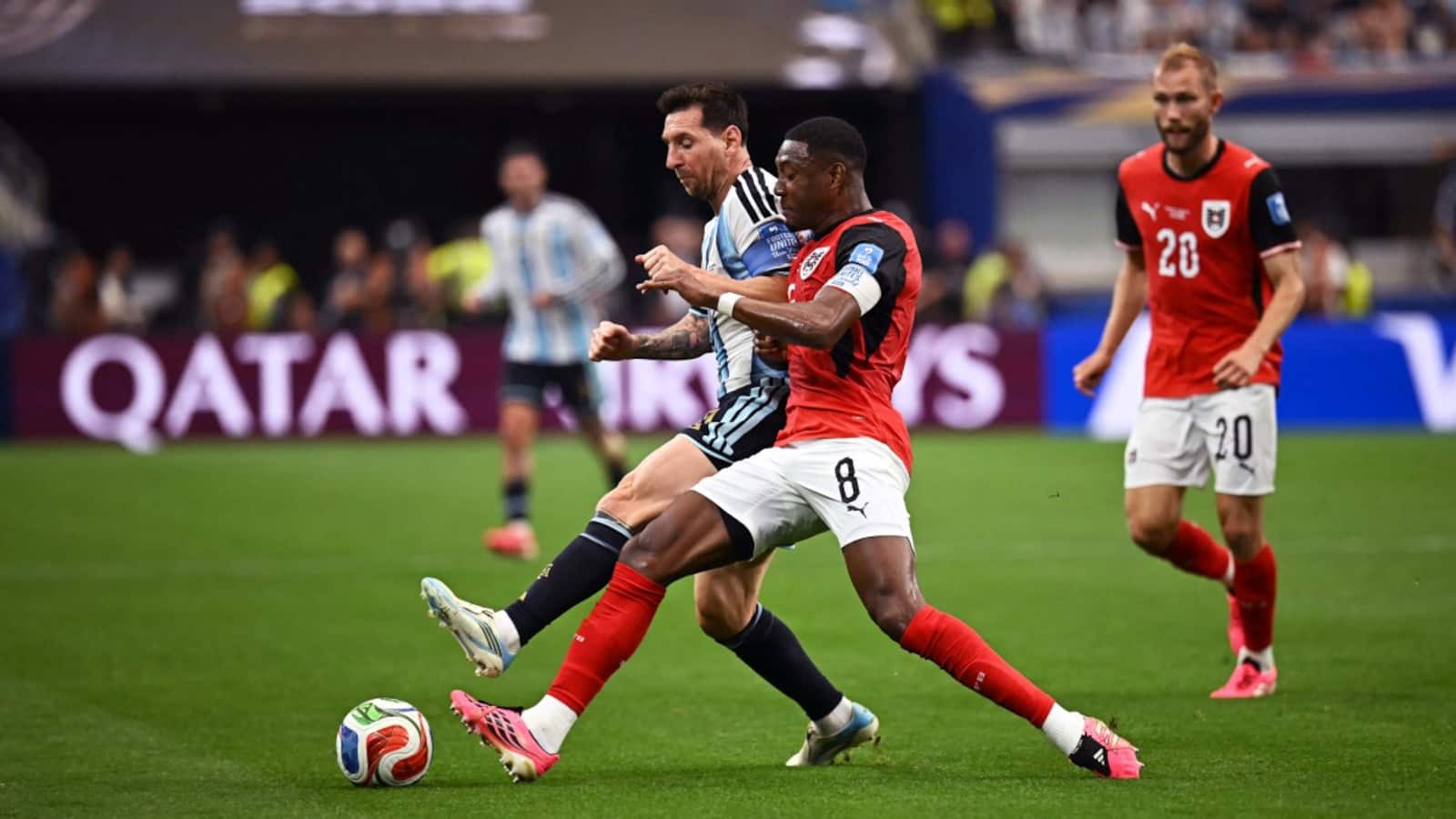 Argentina vs Austria 2-0: Lionel Messi Cetak Gol dan Peca...