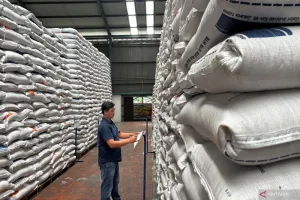 Bulog Bandung Jamin Stok Beras 25 Ribu Ton Aman Selama Tiga Bulan