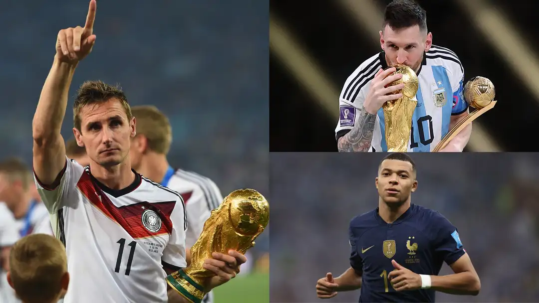 Daftar Pencetak Gol Terbanyak Piala Dunia: Rekor Baru Mes...
