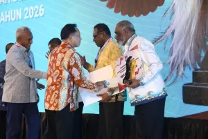 Kemendagri Beri Penghargaan Pemda Berprestasi 2026 Regional Papua di Jayapura