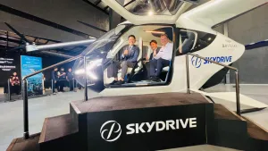 Pertama di Indonesia, Whitesky Group dan SkyDrive Hadirkan Mockup eVTOL 1:1