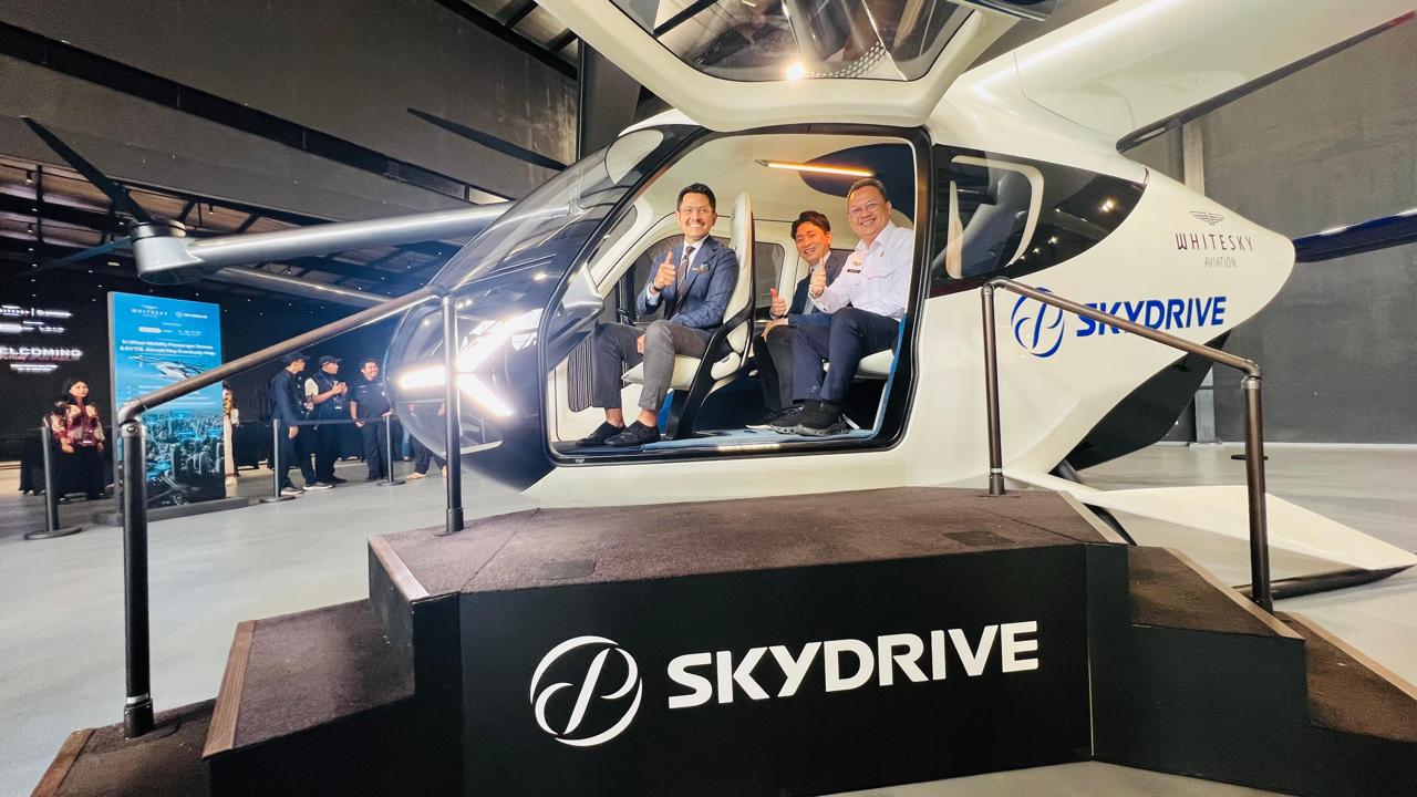 Pertama di Indonesia, Whitesky Group dan SkyDrive Hadirka...