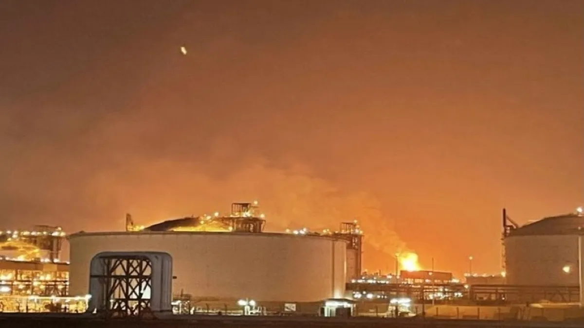 Tragedi di Kilang Qatar: Pabrik Gas Barzan Meledak, Belas...