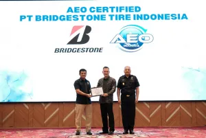 Bridgestone Indonesia Raih Sertifikat AEO dari Bea Cukai, Perkuat Daya Saing Ekspor.