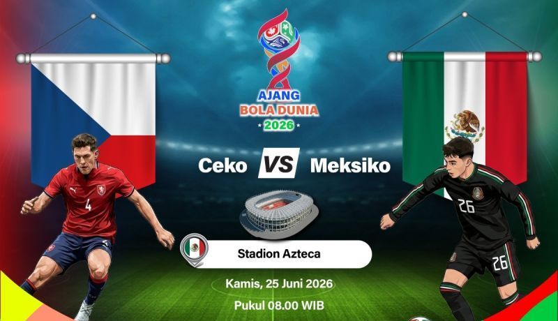 Jelang Ceko Vs Meksiko: Tuan Rumah Bidik Poin Sempurna, C...