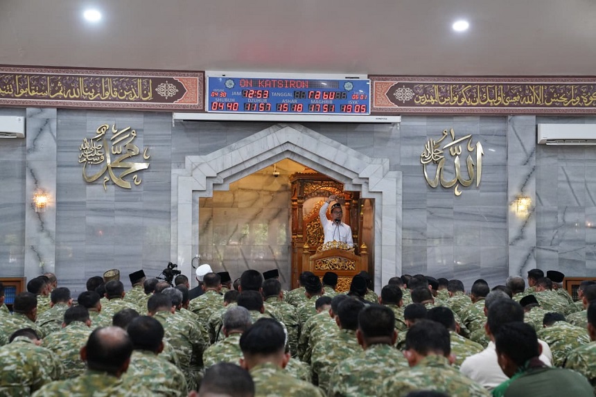 Mabes TNI Peringati Tahun Baru Islam 1448 H Perkuat Spirit Pengabdian dan Profesionalisme Prajurit.