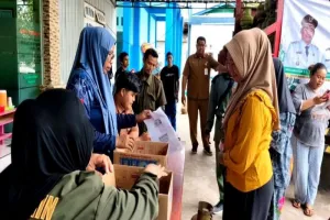 Pemerintah Kabupaten Barito Utara Gelar Operasi Pasar LPG 3 Kg di Bintang Ninggi II