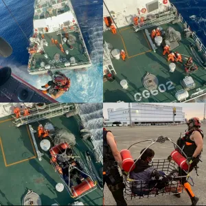 Penjaga Pantai Taiwan Selamatkan ABK Indonesia yang Terombang-Ambing di Tanjung Eluanbi