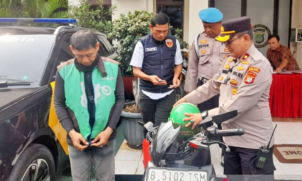 Polisi Buru Pelaku Pencurian Motor Ojol di Duren Sawit