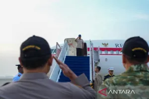 Presiden Prabowo Bertolak ke Gorontalo Hadiri Pekan Nasional Petani dan Nelayan