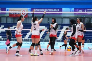Tim Bola Voli Putri U-18 Indonesia Melaju ke Semifinal Princess Cup 2026