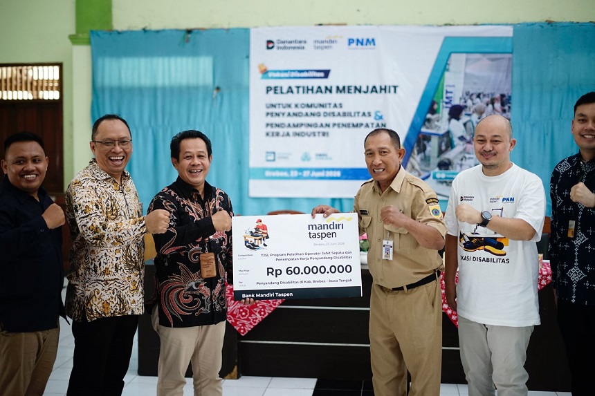 Buka Jalan Difabel, Bank Mandiri Taspen dan PNM Hadirkan ...