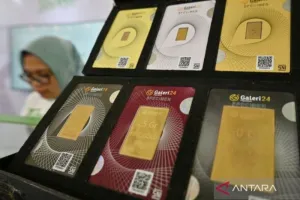 Harga Emas Galeri24 dan UBS di Pegadaian Serempak Turun pada Kamis, Antam Masih Stabil