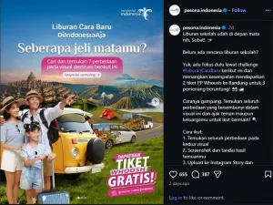 Kemenpar Targetkan 1,18 Miliar Perjalanan Wisnus Sepanjang Tahun Ini