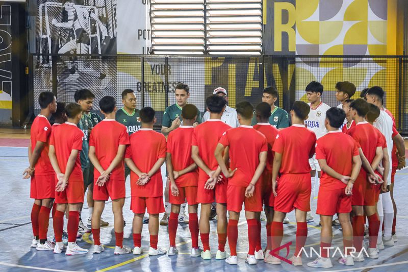 Timnas Futsal U-17 Indonesia Dibantai 0-4 Spanyol