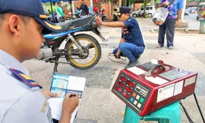 Uji Emisi Gratis Kendaraan Bermotor di Trenggalek