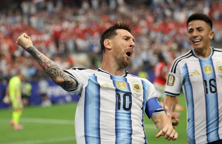 Argentina Vs Yordania: Scaloni Akan Rotasi Pemain, Messi ...