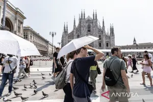 Gelombang Panas di Italia Tewaskan 5 Orang, 18 Kota Siaga 