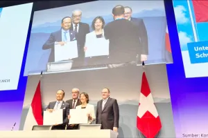 Indonesia dan Swiss Teken MoU Kerja Sama Hilirisasi Mineral dan Logam