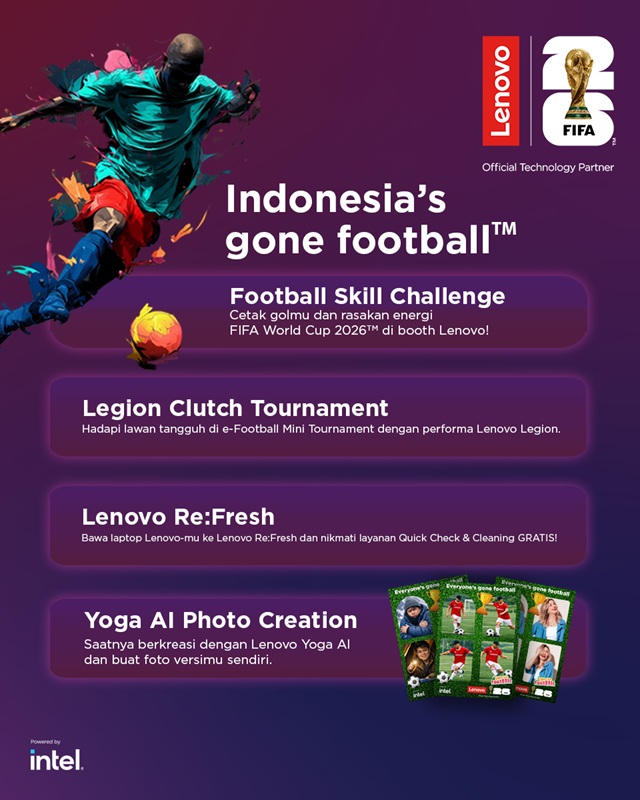 Lenovo Bawa Semarak FIFA World Cup 26 ke Indonesia Lewat ...