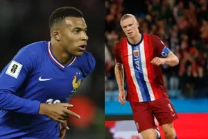 Norwegia Vs Prancis: Duel Haaland Kontra Mbappe, Calon Peraih Sepatu Emas