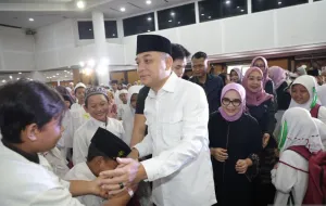 Pemkot Surabaya Santuni 1.500 Anak Yatim Lintas Agama pada 10 Muharam, Eri Cahyadi Tegaskan Kepedulian Tanpa Sekat