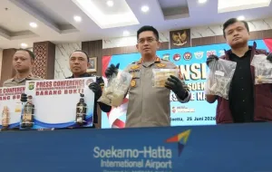 Polisi Bongkar Pabrik Likuid Vape Ganja Jaringan Internasional Omzet Capai Rp360 Miliar
