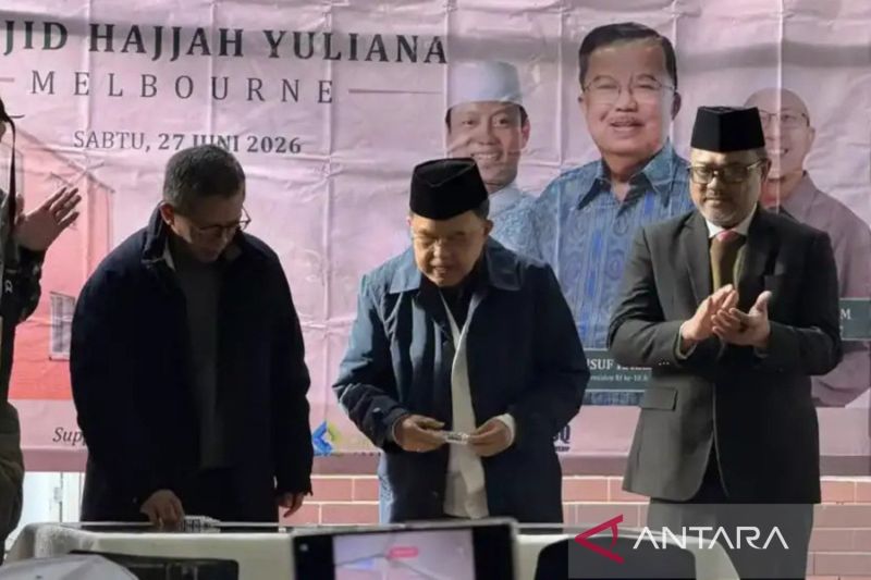 DMI Bangun Masjid Hajjah Yuliana di Melbourne, Jusuf Kall...