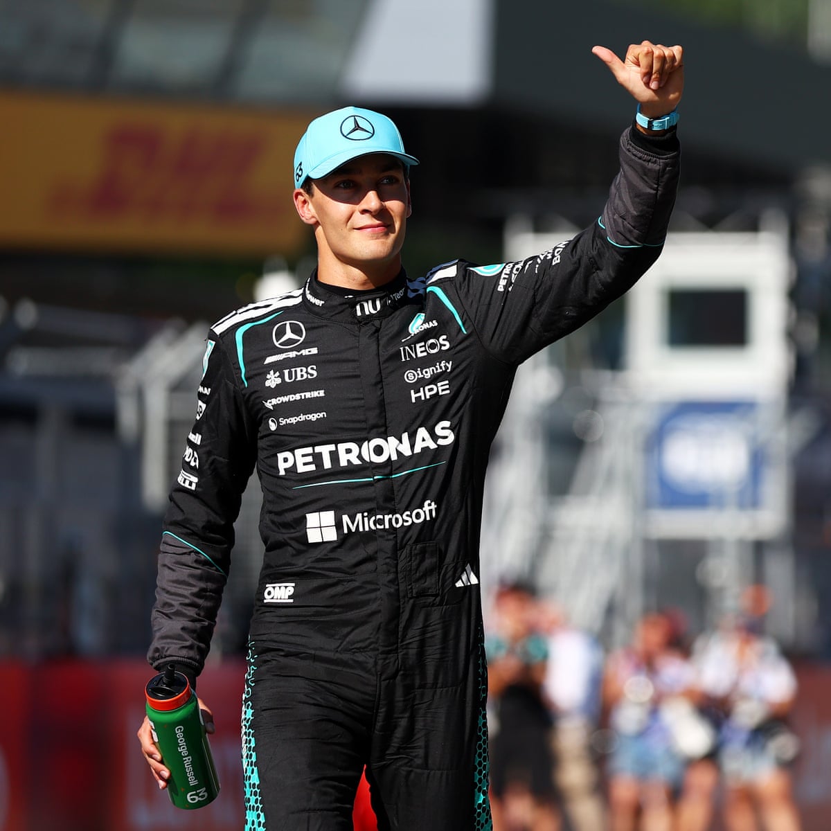 George Russell Raih Pole Position GP Austria, Max Verstappen Kecelakaan