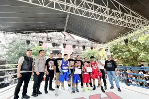 Tekan Angka Tawuran, Polres Jakut Gelar Turnamen Tinju Penjaringan Boxing Showcase Vol 2