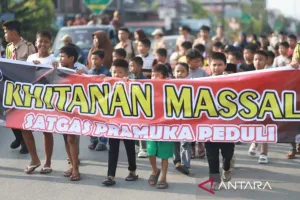 Khitanan Massal Digelar Saat Libur Sekolah di Kota Solok