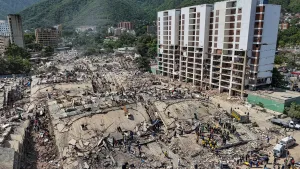 Korban Gempa Venezuela Temb...