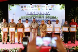 Penuhi Syarat Bebas Buang Air Besar Sembarangan, Kelurahan Tomang Deklarasikan Status ODF