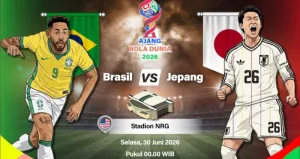 Preview Brasil vs Jepang: Satu Tiket, Dua Ambisi: Pembuktian Karakter Samba  Hindari Serangan Samurai Biru