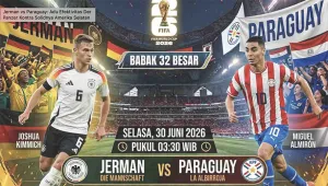 Preview Jerman vs Paraguay: Upaya Der Panzer Redam Kejutan Albirroja