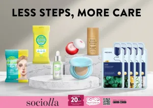 Sociolla Rilis Konsep "Less Steps, More Care" untuk Penuhi Kebutuhan Skincare Praktis