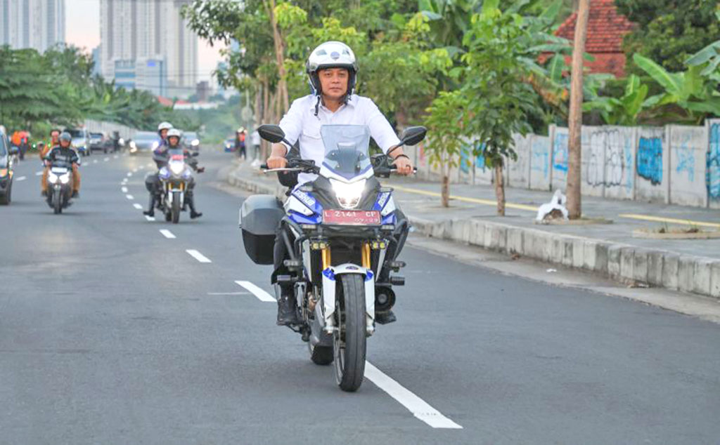 Pemkot Surabaya Lakukan Uji Coba Radial Road Lontar