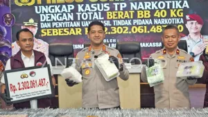 Polisi Sita Uang Rp2,3 Miliar Hasil Penjualan Narkoba  