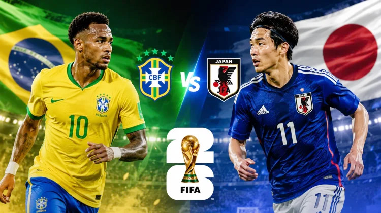 Susunan Pemain Brasil vs Jepang, Kedua Tim Turunkan Kompo...
